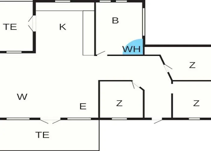 度假居 6 Person In Dronningmolle-by Traum Dronningmølle